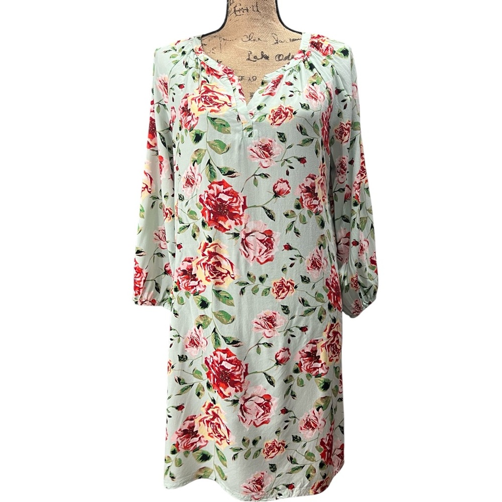 The Pioneer Woman Floral Dress - Red and Green